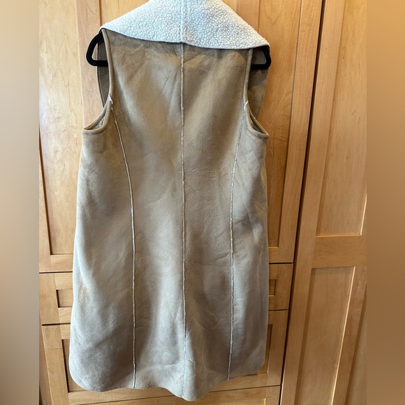 Anthropologie // Dolan Left Coast // Long Faux‎ Suede Vest //  M - Picture 7 of 7
